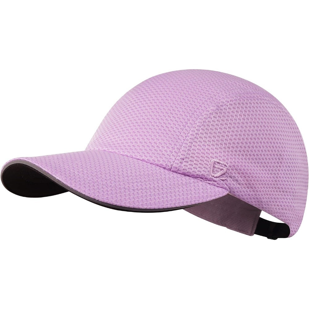 GADIEMKENSD Women's Race Day Running Cap Performance Mesh Hat - Excellent Ventilation, Lightweight, Reflective Safety
