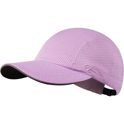 GADIEMKENSD Women's Race Day Running Cap Performance Mesh Hat - Excellent Ventilation, Lightweight, Reflective Safety