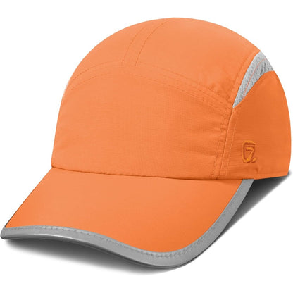 GADIEMKENSD UPF 50+ Reflective Outdoor Cap – Breathable, Quick-Dry, Adjustable for Men & Women
