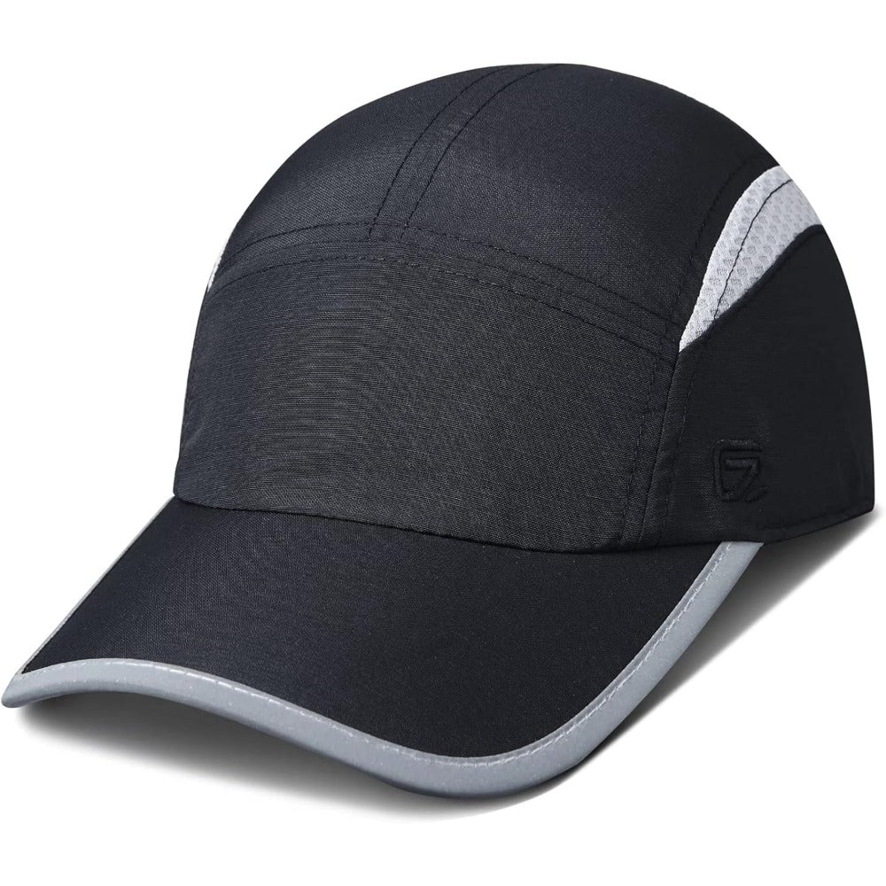 GADIEMKENSD UPF 50+ Reflective Outdoor Cap – Breathable, Quick-Dry, Adjustable for Men & Women
