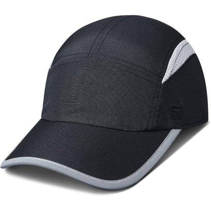 GADIEMKENSD UPF 50+ Reflective Outdoor Cap – Breathable, Quick-Dry, Adjustable for Men & Women