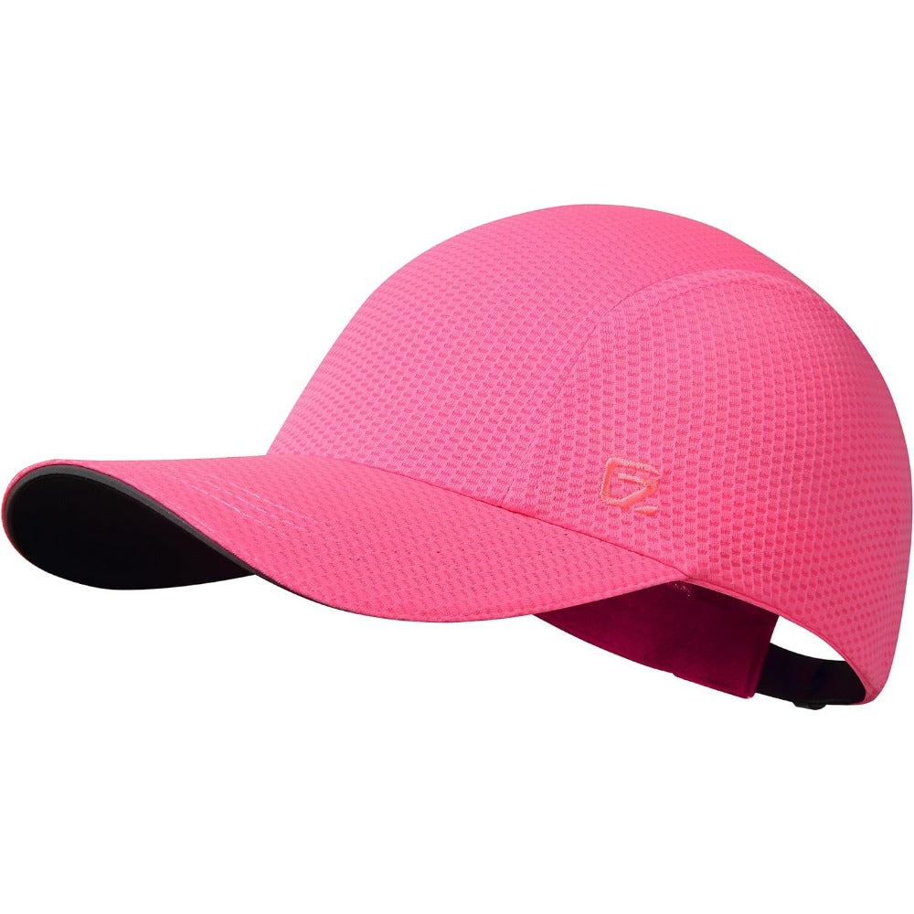 GADIEMKENSD Women's Race Day Running Cap Performance Mesh Hat - Excellent Ventilation, Lightweight, Reflective Safety