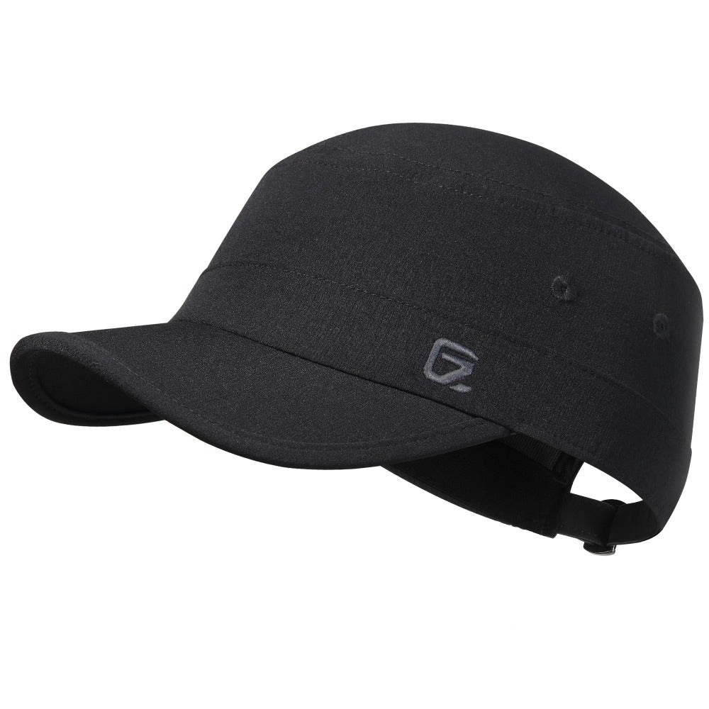 GADIEMKENSD UPF 50+ 4-Way Stretch Cap – Breathable, Quick-Dry, 2.17" Brim for Running & Golf