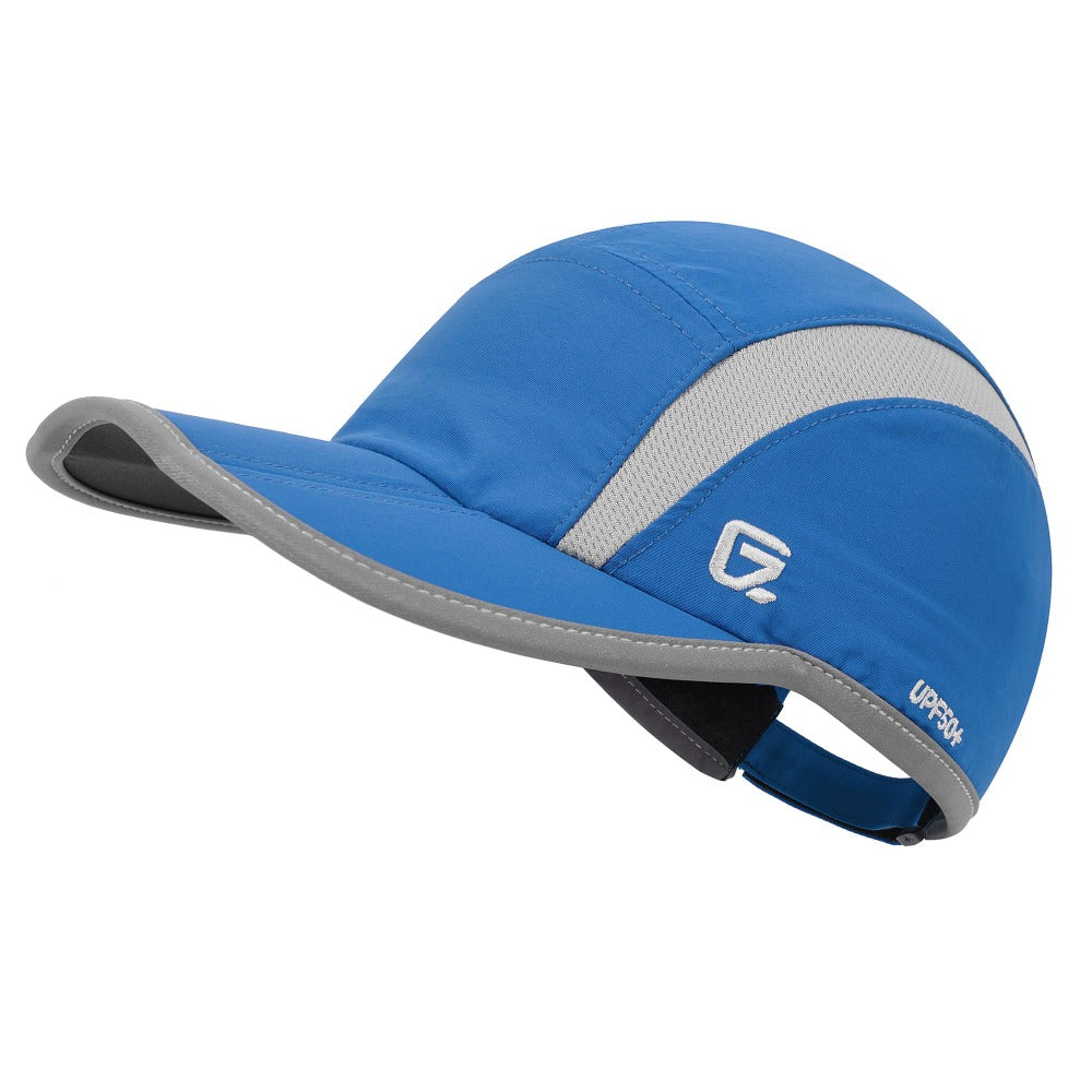 GADIEMKENSD Reflective Folding Outdoor Hat Unstructured Design UPF 50+ Sun Protection Sport Hats for Womens and Mens