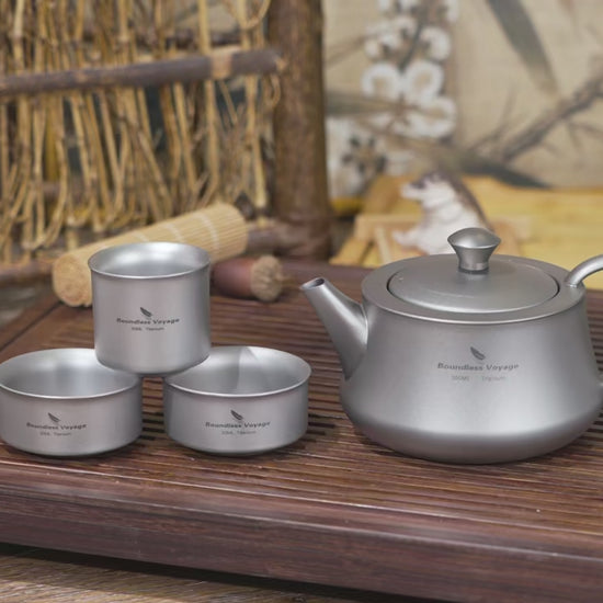 300ml Titanium Teapot with Infuser