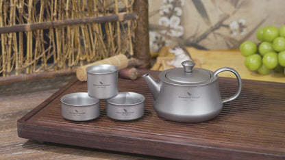 300ml Titanium Teapot with Infuser