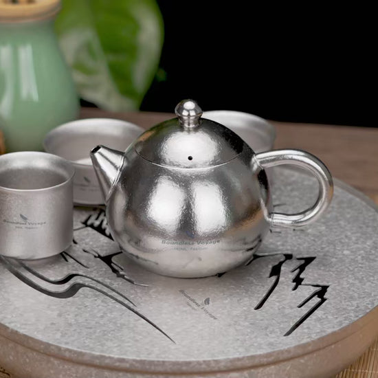 Titanium Teacup Set