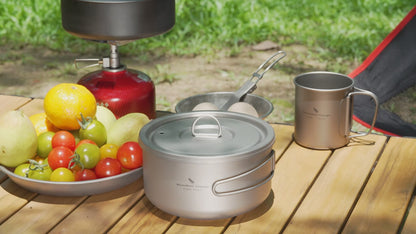 1000ml Titanium Pot with Lid