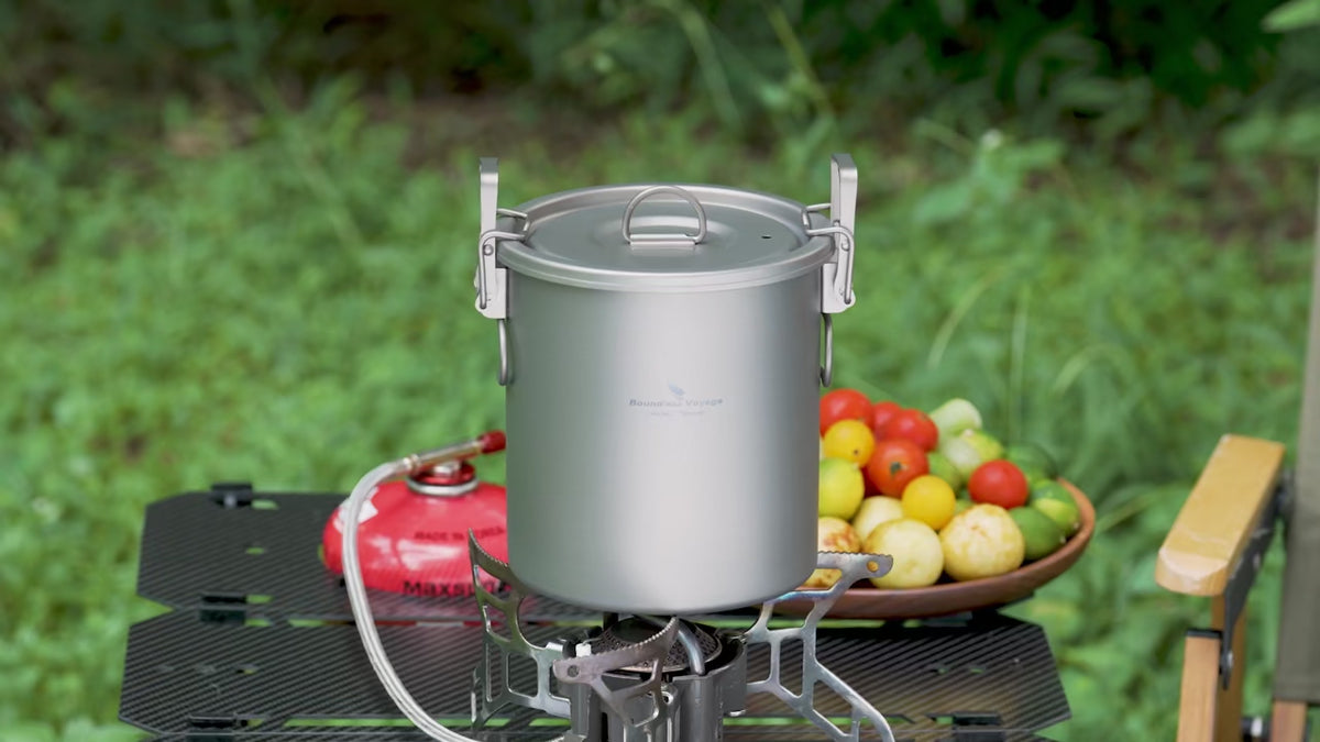 Titanium Camping Pot Set