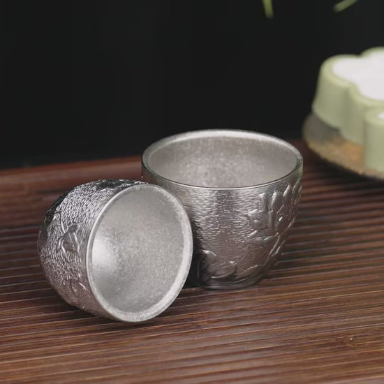 Titanium Double-Wall Cup Set