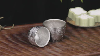 Titanium Double-Wall Cup Set