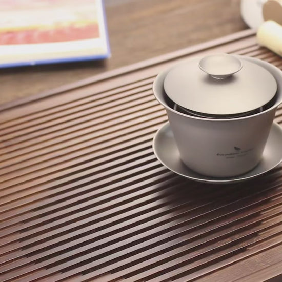 Titanium Gaiwan Kung Fu Tea Cup