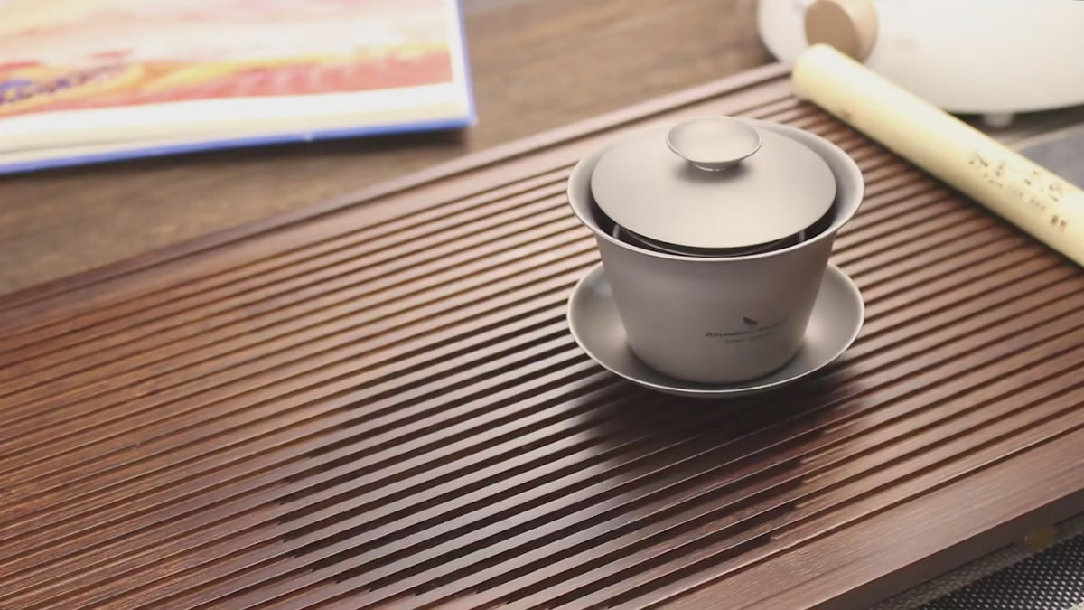 Titanium Gaiwan Kung Fu Tea Cup