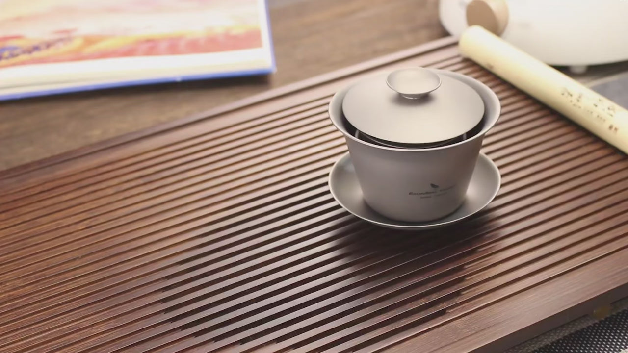 Titanium Gaiwan Kung Fu Tea Cup