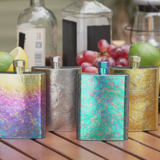 100ml Titanium Flask