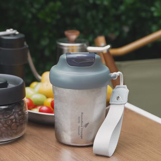 400ml Titanium Coffee Cup