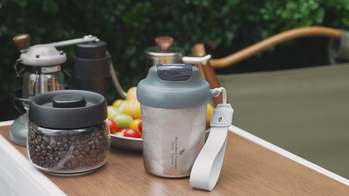 400ml Titanium Coffee Cup