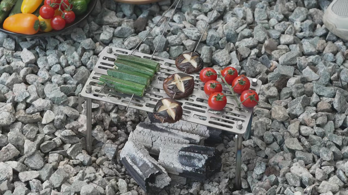 TA1 Pure Titanium Mini Grill Grid 250x110mm