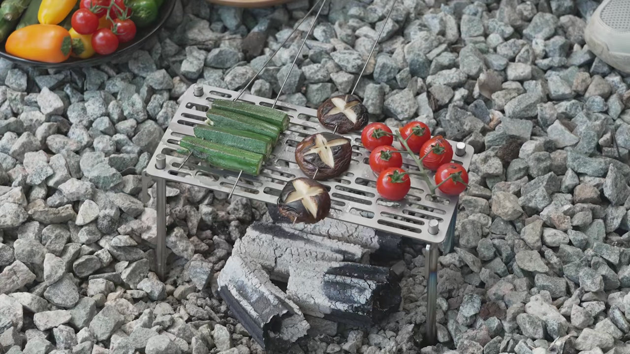 TA1 Pure Titanium Mini Grill Grid 250x110mm