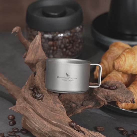 Titanium Espresso Cup