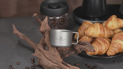 Titanium Espresso Cup