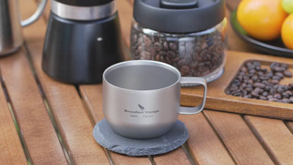 200ml Titanium Espresso Coffee Cup