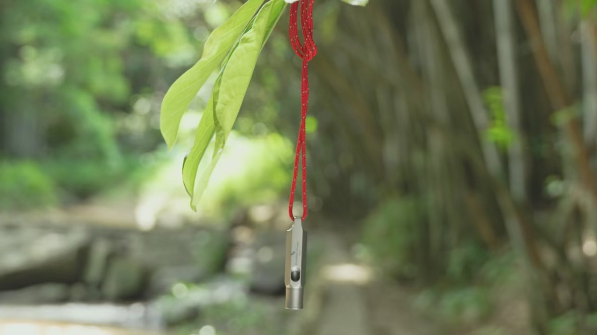 Titanium Hiking Whistle 120dB