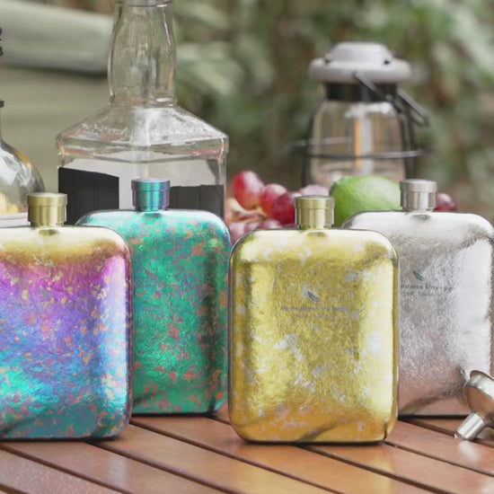 170ml Titanium Hip Flask