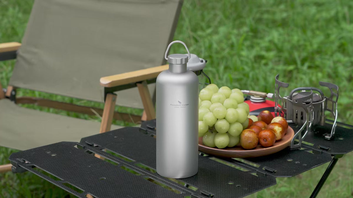 Titanium Water Bottle 600ml
