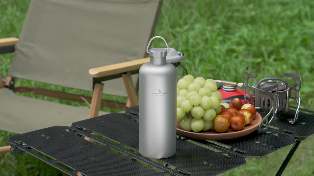 Titanium Water Bottle 600ml