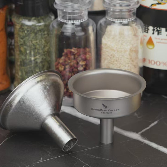 TA1 Titanium Funnel