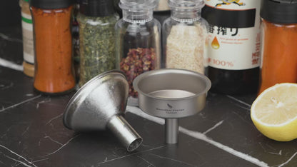 TA1 Titanium Funnel