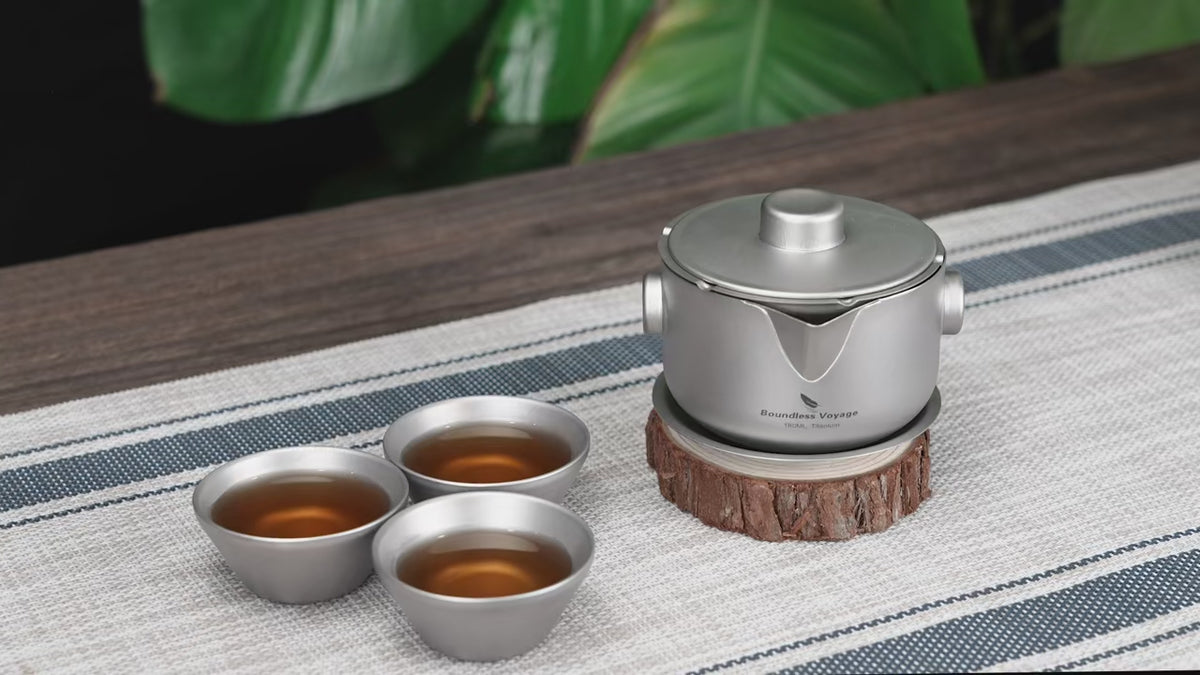 Titanium Tea Maker Set