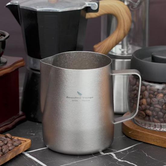 600ml Titanium Milk Frothing Pitcher