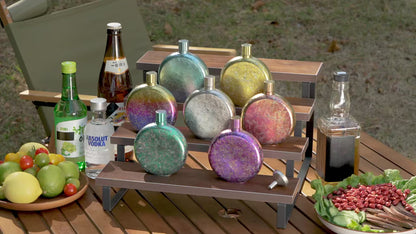 180ml Titanium Flask