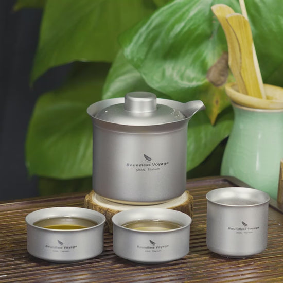 Titanium Tea Set