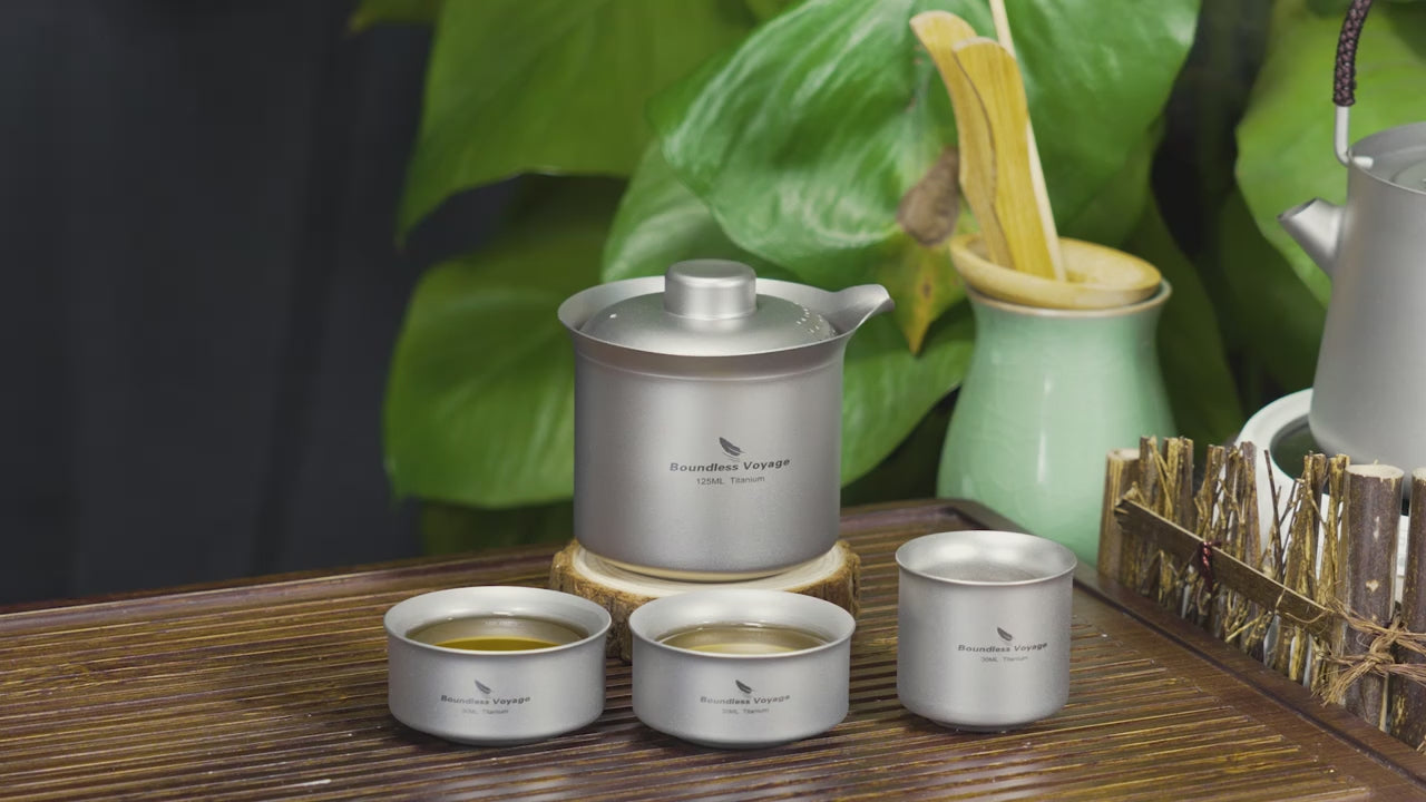 Titanium Tea Set