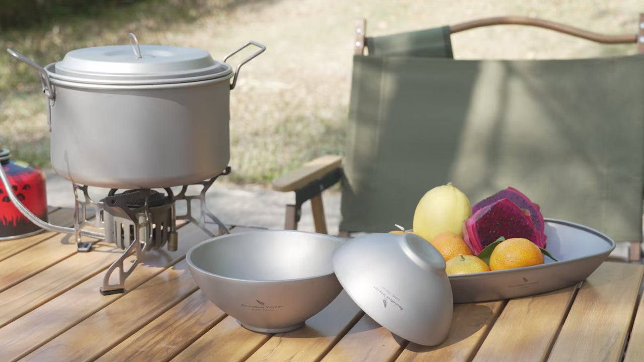 2-Piece Titanium Bowl Set