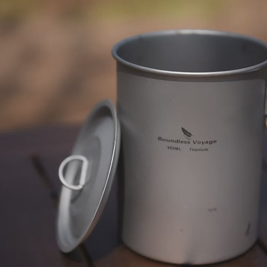 900ml Titanium Pot Cup