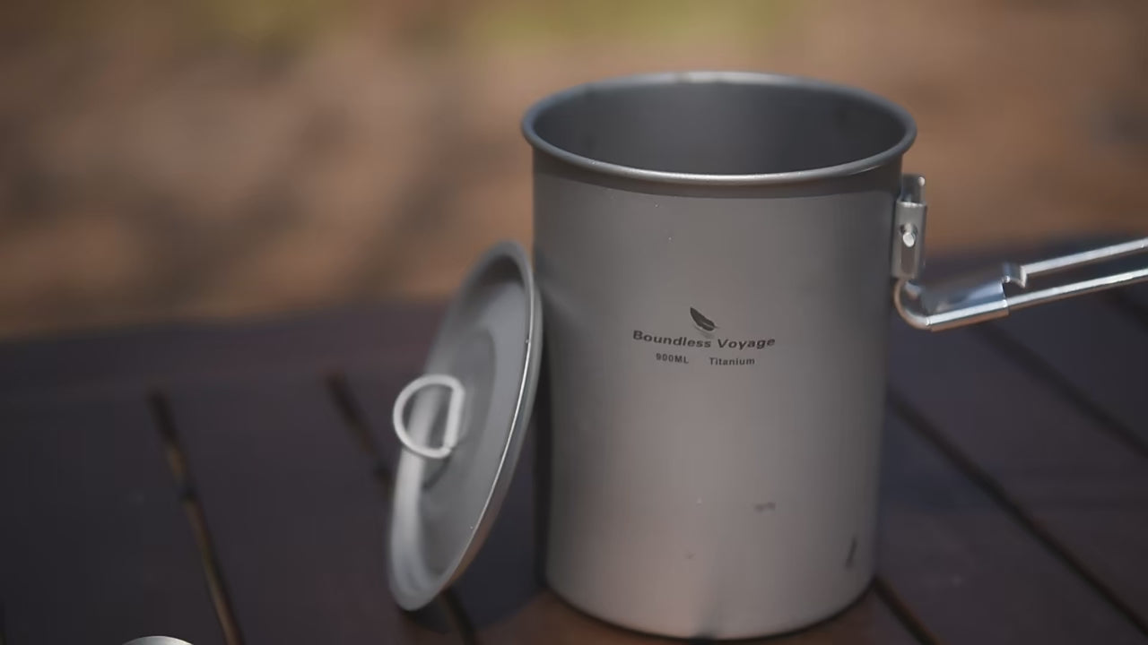 900ml Titanium Pot Cup
