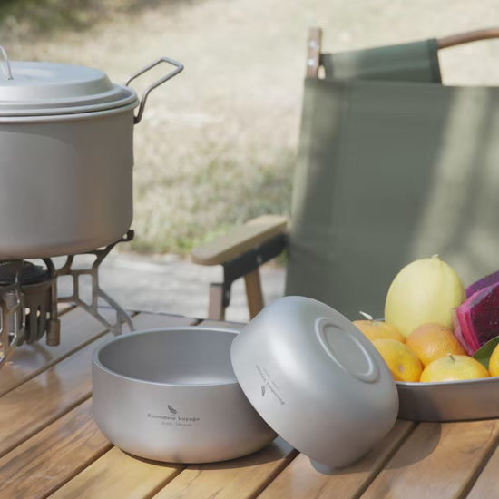 Boundless Voyage Titanium Double-Walled Bowl