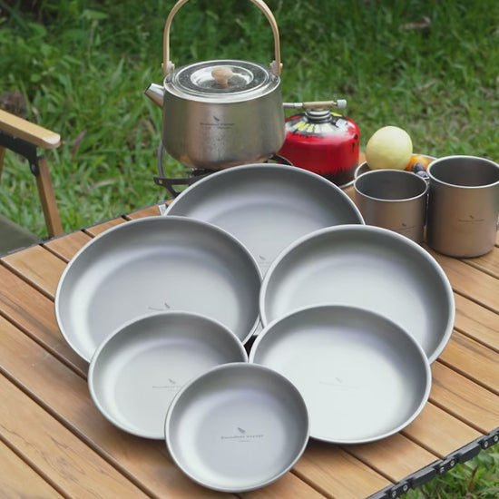 6-Piece Titanium Plate Set
