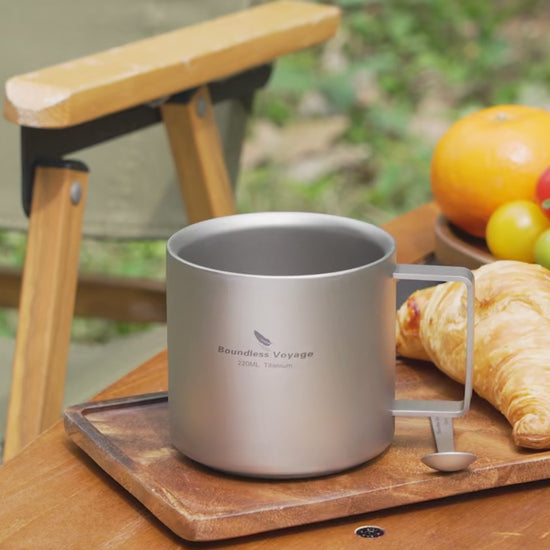 220ml Titanium Coffee Cup
