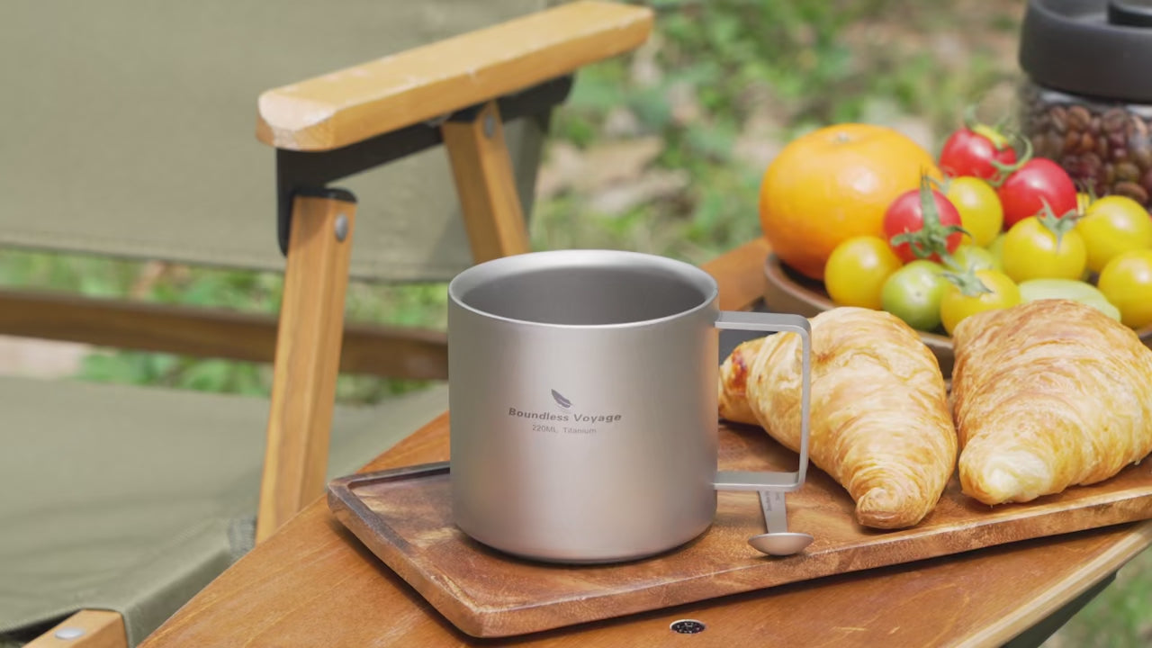 220ml Titanium Coffee Cup