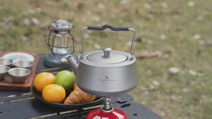 800ml Titanium Kettle with Infuser