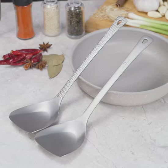 Titanium Spatula with 3mm Thickened Handle