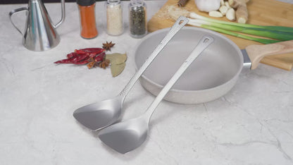 Titanium Spatula with 3mm Thickened Handle