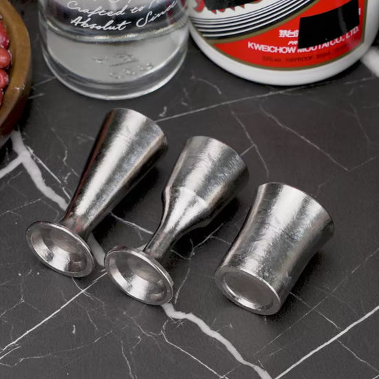  Titanium Mini Shot Glasses Cups
