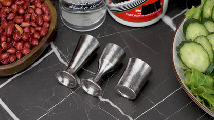  Titanium Mini Shot Glasses Cups