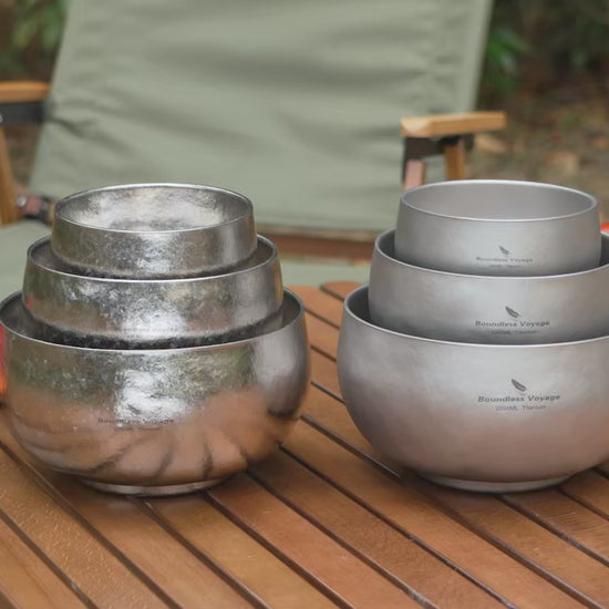 Boundless Voyage Titanium Camping Bowl